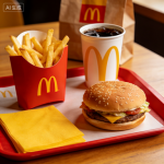 【热销】随心配 1+1【高达双牛堡】+中薯条