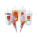 【热销】葡萄风味/葡萄风味双旋/圆筒冰淇淋+甜筒/可乐/柠檬茶/雪碧